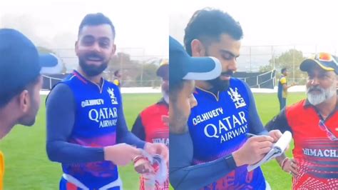 Virat Kohli's Playful Side Shines Before PBKS Clash; Dharamsala Banter ...