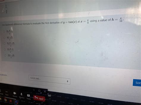 Backward Difference Formula 的图像结果