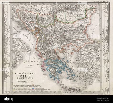 Map turkey greece bulgaria hi-res stock photography and images - Alamy