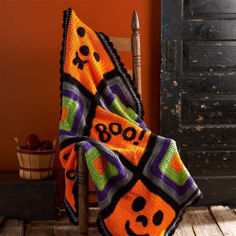 halloween crochet blanket patterns free