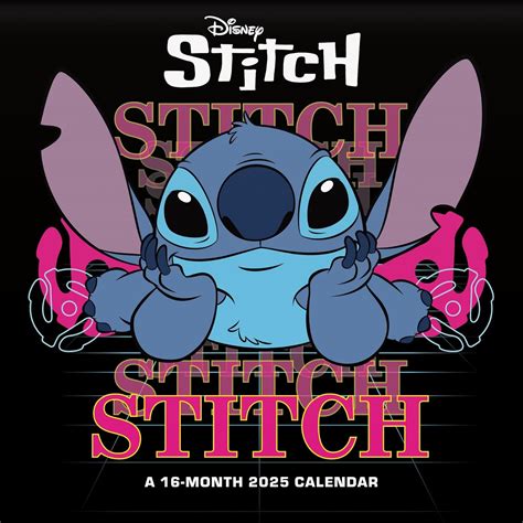 2025 Disney Lilo & Stitch Mini Wall Calendar - Trends International ...