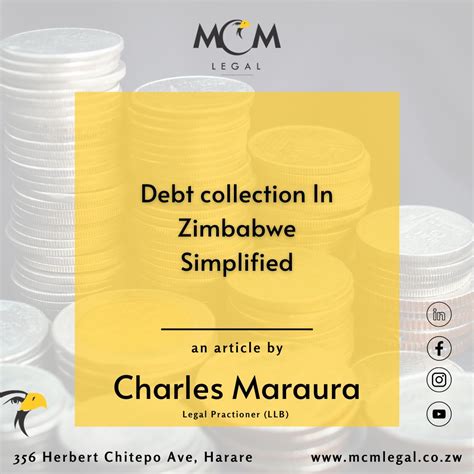 Debt Collection in Zimbabwe - MCM Legal