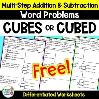 Image result for Cubes for Math Word Problems