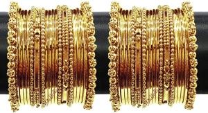 Divastri Alloy Gold-plated Bangle Set Price in India - Buy Divastri ...