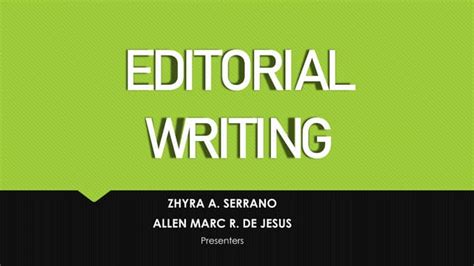 Image result for How to Editorial