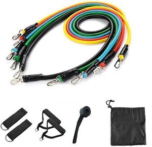 Fridoburd Resistance Exercise Bands with Door Anchor, Handles, Carry ...