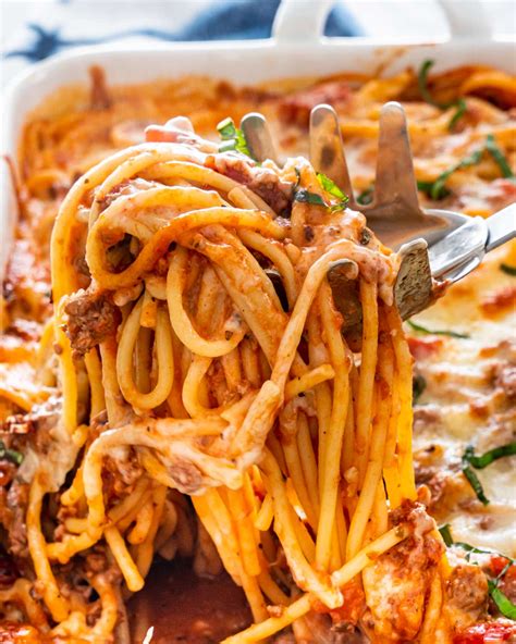 Baked Spaghetti Casserole