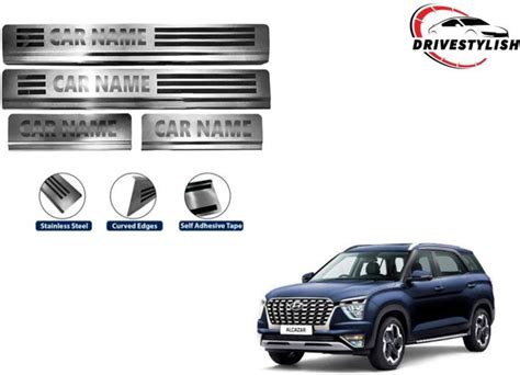 DriveStylish Car Stainless Steel Foot Step/Scuff Plate/Sill Plate For ...