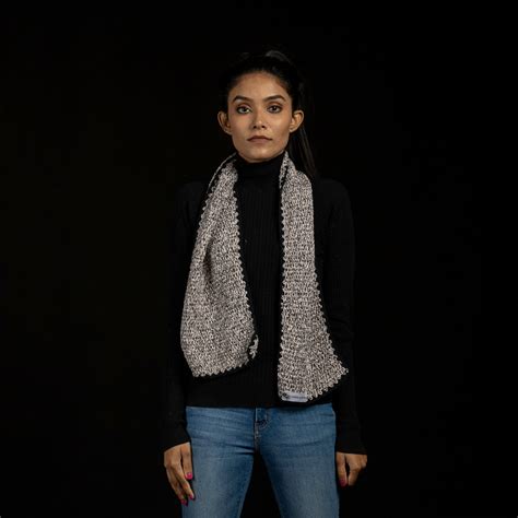 Cotton Crochet Muffler – Itihasikala