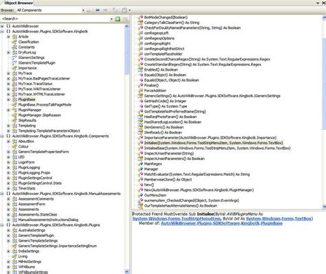 Image result for Object Browser Microsoft Visual Studio