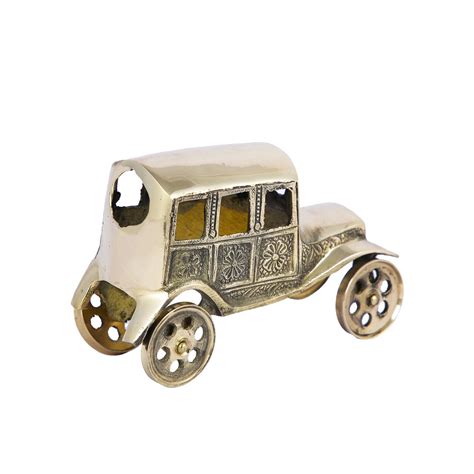 Buy Brass Vintage Car Showpiece Figurine Statue– CraftVatika
