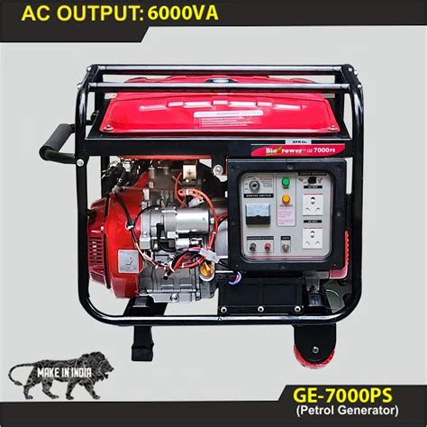 Single Phase Generator - 5 KVA Single Phase Generator, Start-Manual ...
