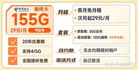 中国移动最新推出最便宜宝藏流量卡——19元80G移动青卡，最详细“白嫖攻略与省钱攻略” - 知乎