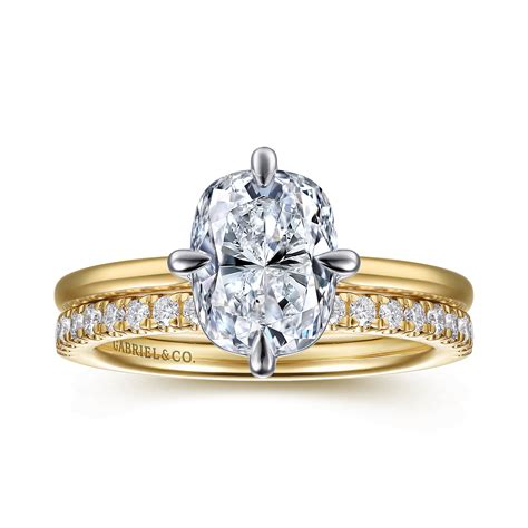 Elongated Cushion Cut Engagement Rings | Gabriel & Co. US