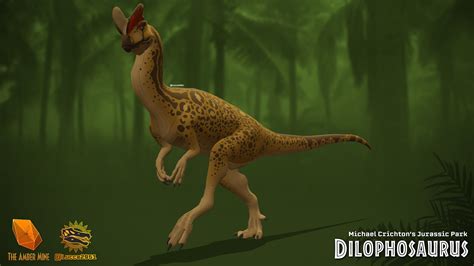 Dilophosaurus Jurassic Park Novel
