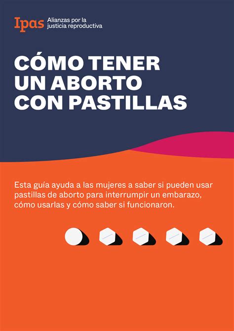 Aborto con pastillas - Ipas