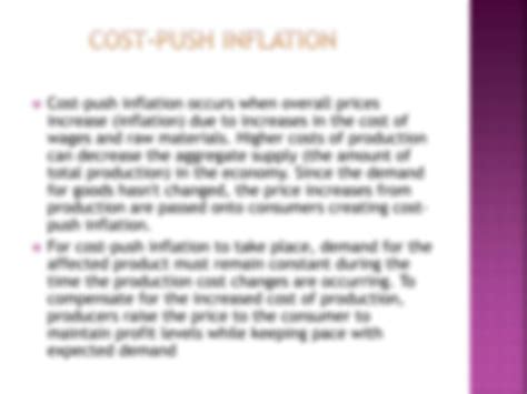 SOLUTION: Demand Pull Inflation and Cost Push Inflation - Studypool