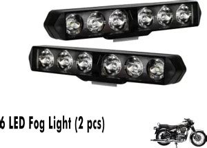 Generox LED Fog Light for Royal Enfield Electra Deluxe Price in India ...
