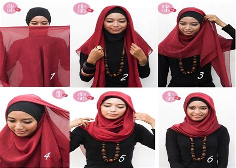 Image result for Hijab Tutorial 2013