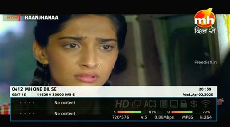 MH1 Dilse returned on Freedish at channel number 106