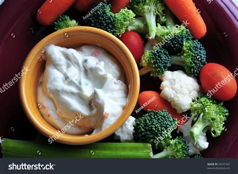 Healthy Snack Fresh Vegetables Low Fat Stock Photo (Edit Now) 18197335 ...