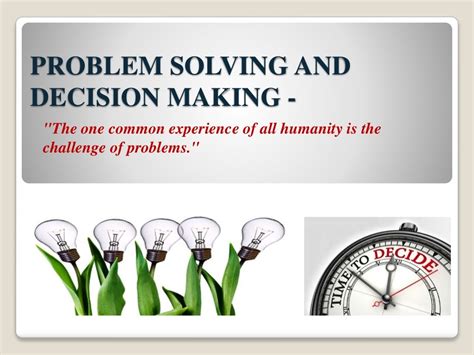 Image result for Processof Problem Solving and Decision-Making