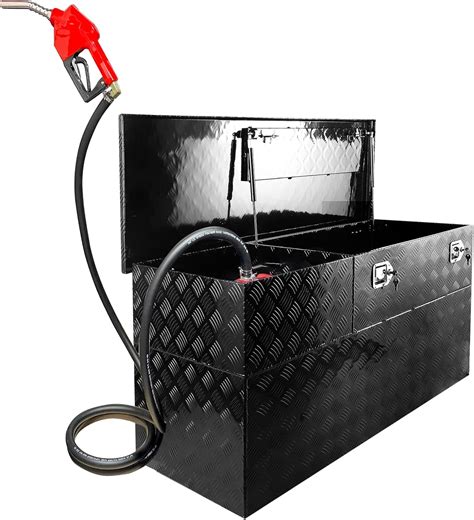 Amazon.com: PRUNkuar 60 Gallon Aluminum Fuel Transfer Tank Tool Box ...