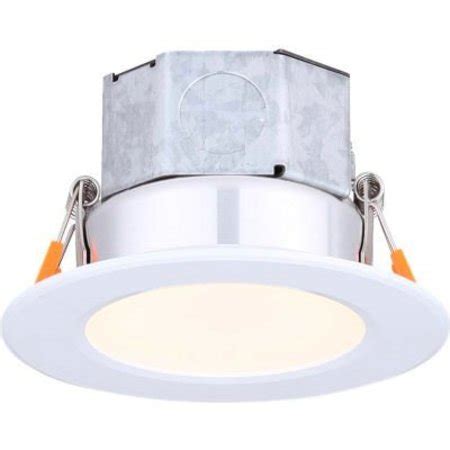 Amax Lighting Amax Lighting 4" Round LED Veloce Recess Down Light, 10W ...