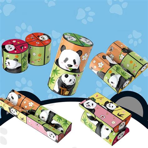 Magic Cube For Kids, 3d Stereo Assortment, Panda, Magic Cube – mummamall