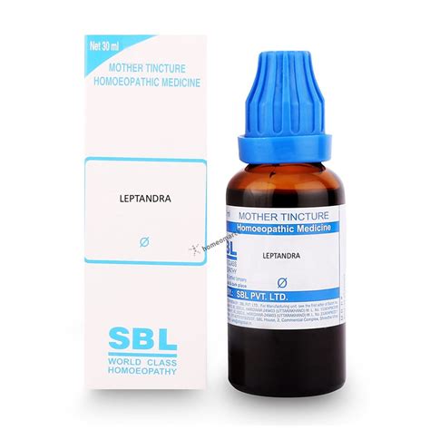 Leptandra Homeopathy Mother Tincture Q, 30/100ml, Schwabe,SBL – Homeomart