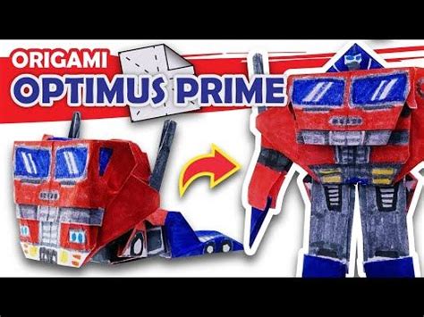 Origami Transformer Optimus Prime 的图像结果