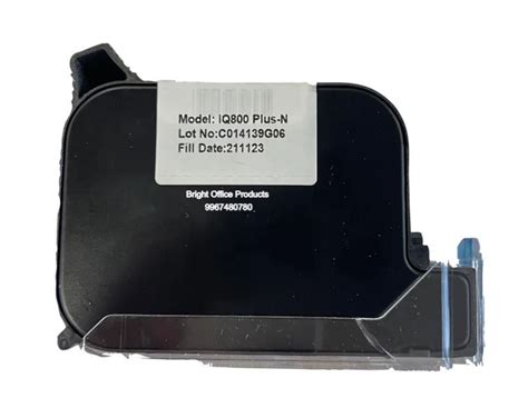 Buy HP 2590 W3T10B 12.7 mm Black Solvent Ink Cartridge ...