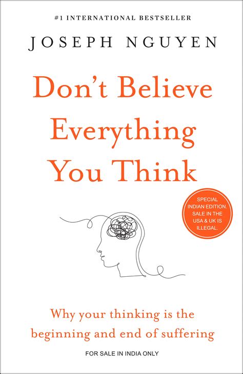 Don't Believe Everything You Think (English) : Joseph Nguyen: Amazon.in ...