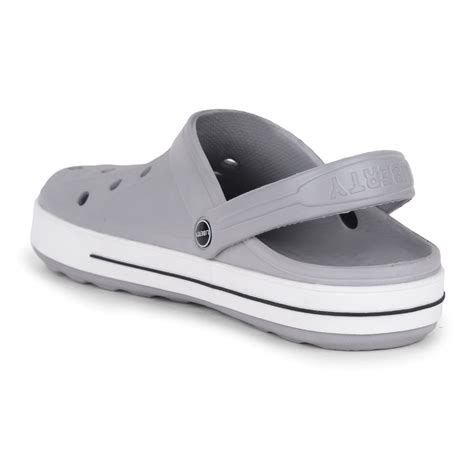 Buy A-HA Light Grey Casual Slip-on Clogs For Men LITEWALK By Liberty