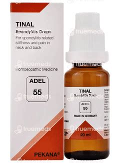 Adel 55 Tinal Spondylitis Drop 20 Ml - Uses, Side Effects, Dosage ...