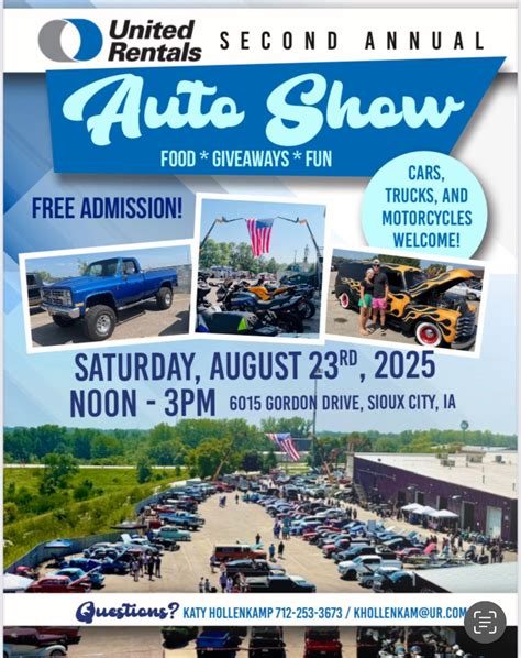 Sioux City United Rentals 2nd Annual Car Show , United Rentals (6015 ...