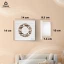 Hewa 4 inch100% copper Ventilation for kitchen, bathroom, office 100 mm ...