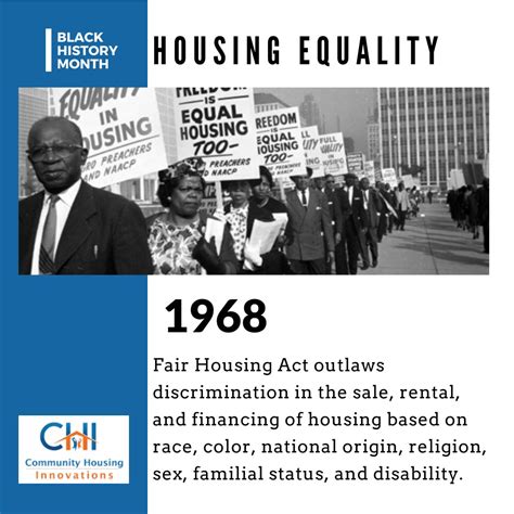 Community Housing Innovations on LinkedIn: The 1968 Fair Housing Act ...