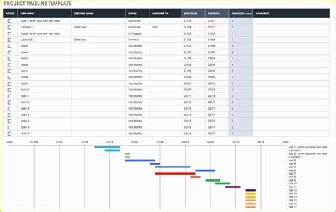 Image result for Project Management Excel Example