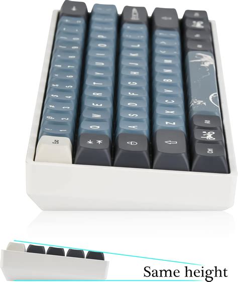 Buy Surmen PBT Keycaps XDA Keycaps Dye-Sublimation 60% Custom Keycaps ...