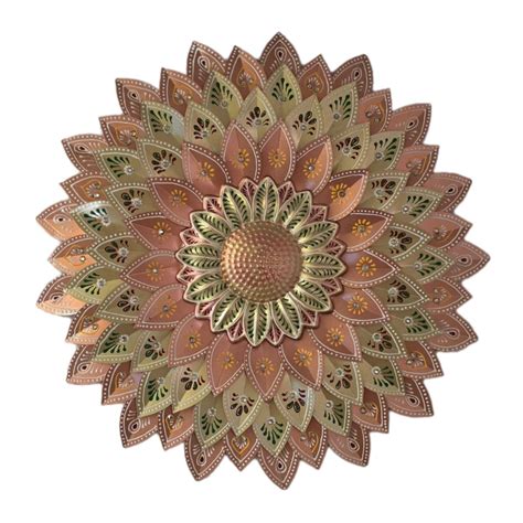 SETHI AESTHETIC Metal Flower Wall Decor - Metal Wall Decor, Flower Wall ...