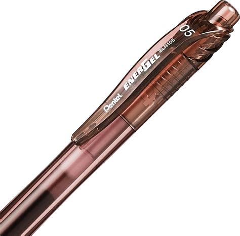 Pentel 0.5mm EnerGel-X Retractable Liquid Gel Pen with Needle Tip and ...