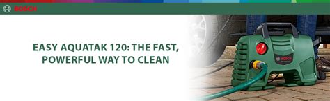 BOSCH Easy Aquatak 120 High Pressure Washer |1500-wt Motor | Max ...