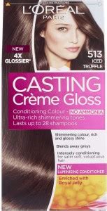 L'Oréal Paris Casting Creme Gloss No 513 Iced Truffle , No 513 Iced ...