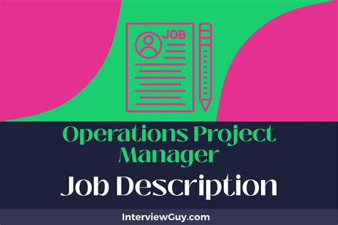 Image result for Operations Project Manager
