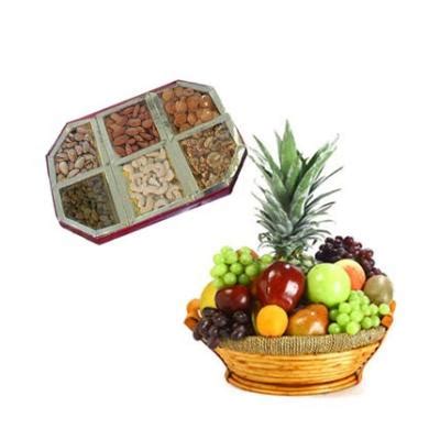 Send Fresh Fruits With Dry Fruits Online in Kerala Same Day Delivery
