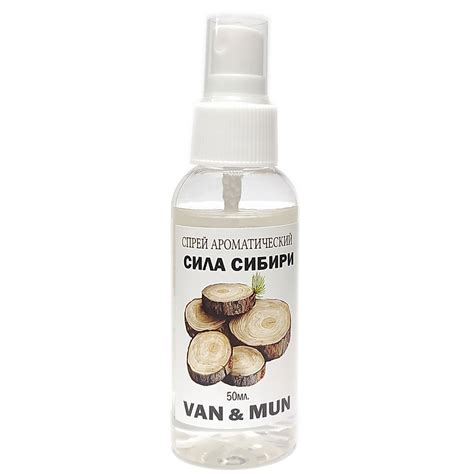 VAN&MUN Спрей ароматический для дома и офиса Сила Сибири купить по цене ...