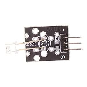 3 Pack KY-005 3Pin Infrared Emission Sensor Module Diy Kit : Amazon.in ...