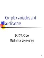 Complex Variables Engineering Mathematics 的图像结果