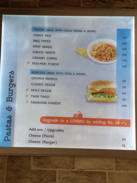 Menu at Frankie Station (VIP Road), Vadodara, B5